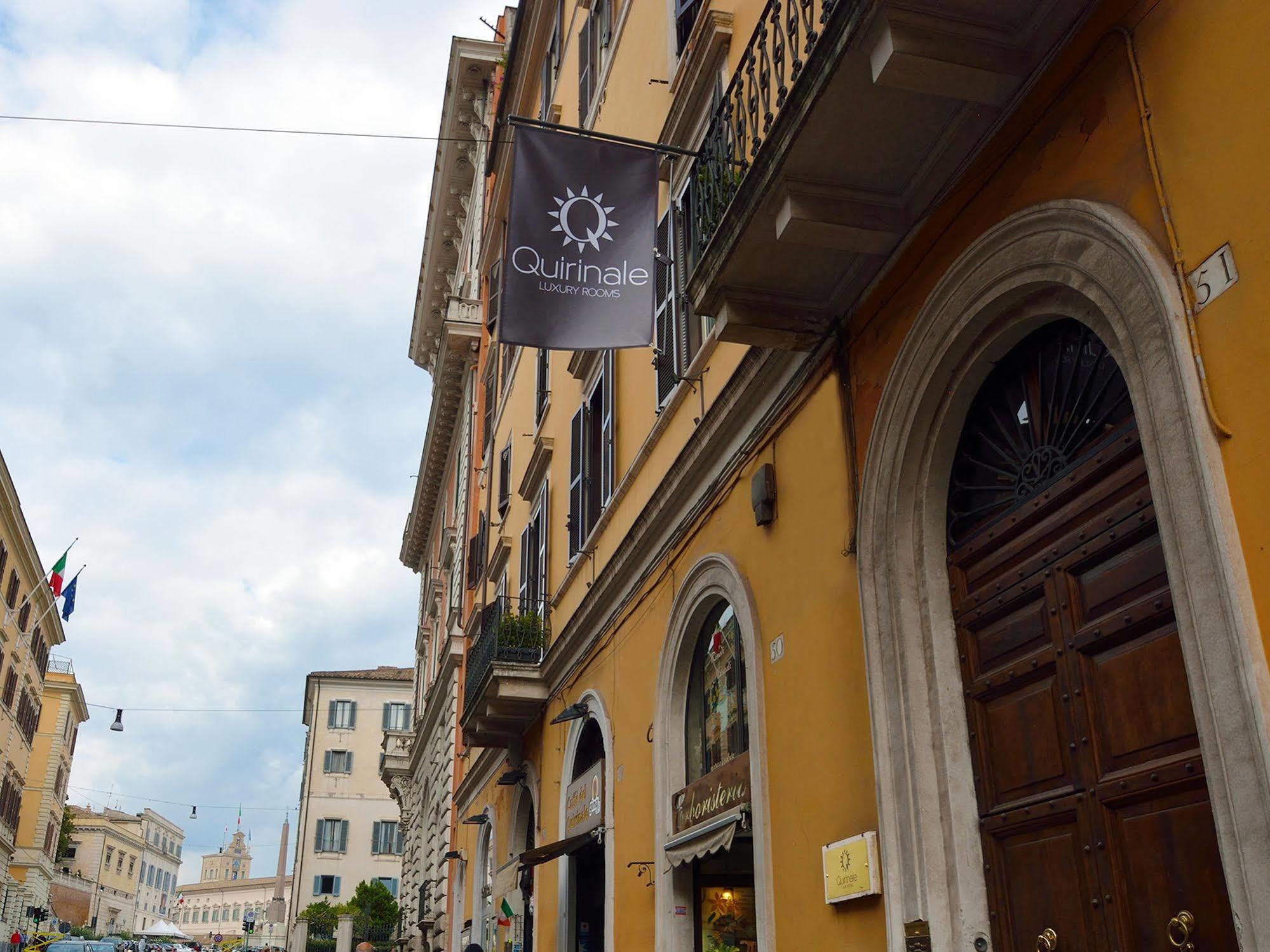 Quirinale Luxury Rooms Řím Exteriér fotografie